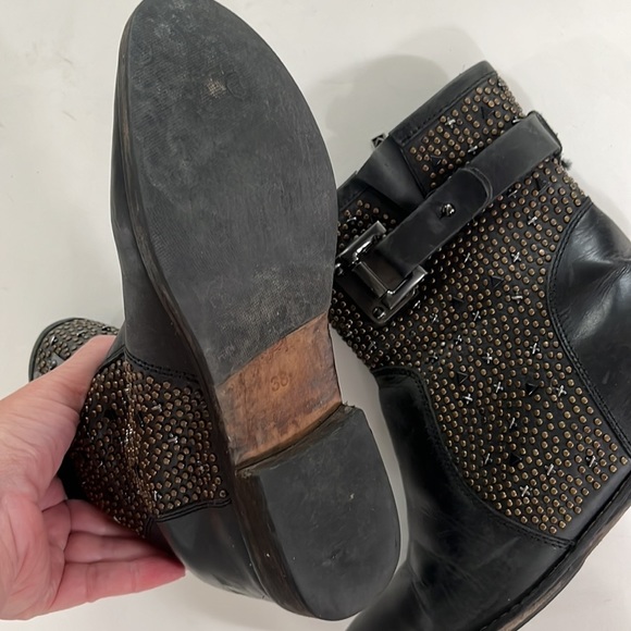 HOUSE of Harlow 1960 Leather Biker Boot size 38 Colin - Picture 5 of 8